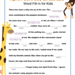 Zoo Mad Libs Worksheets 99Worksheets