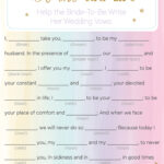 18 Fun Wedding Mad Libs KittyBabyLove