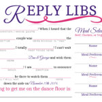 18 Fun Wedding Mad Libs KittyBabyLove