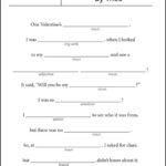 36 Best Fill In The Blanks Story Images On Pinterest Mad Libs