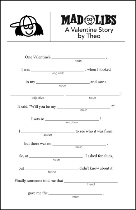 36 Best Fill In The Blanks Story Images On Pinterest Mad Libs 