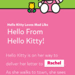 App Shopper Hello Kitty Mad Libs Entertainment