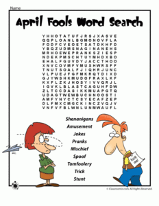 April Fools Day Worksheets For Kids Woo Jr Kids Activities