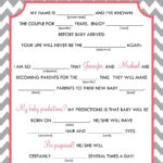 Baby Shower Mad Libs Printable Free Free Printable