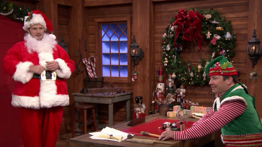 Chris Pratt And Jimmy Fallon Get Weird With Holiday Mad Libs