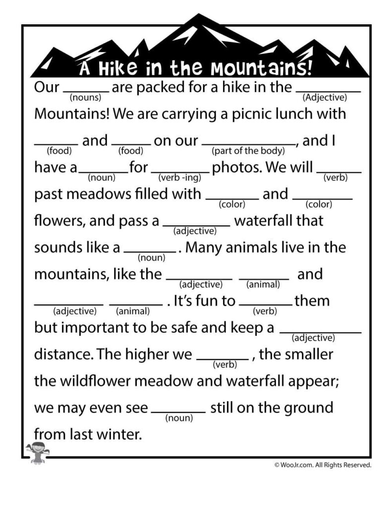 Cub Scout Fun Worksheets For Kindergarten