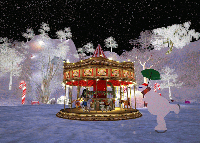 Eddi Ryce Photograph Second Life Merry Christmas Animated Scenes