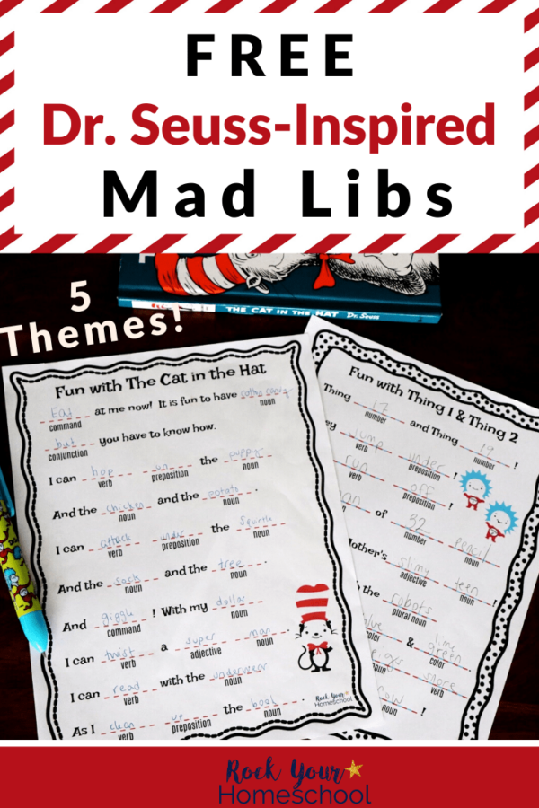 Fabulous Fun With Free Dr Seuss Inspired Mad Libs Rock Your Homeschool