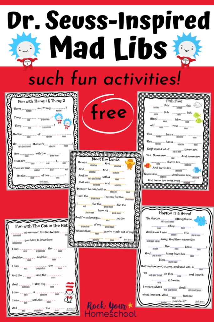 Fabulous Fun With Free Dr Seuss Inspired Mad Libs Rock Your Homeschool