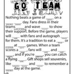 Fall Sports Mad Lib Mad Libs Kids Mad Libs Fall Sports