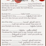 Five PRINTABLE Christmas Carol Mad Libs By Spool And Spoon For Sumo s