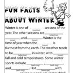 Fun Facts About Winter Mad Libs Woo Jr Kids Activities Fun Facts