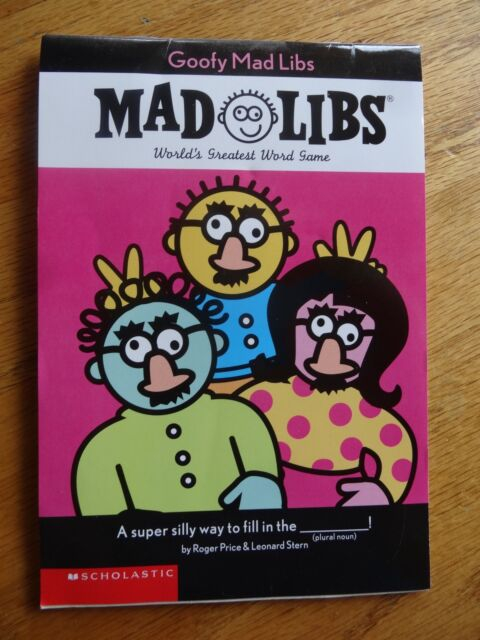 Goofy Mad Libs Scholastic EBay