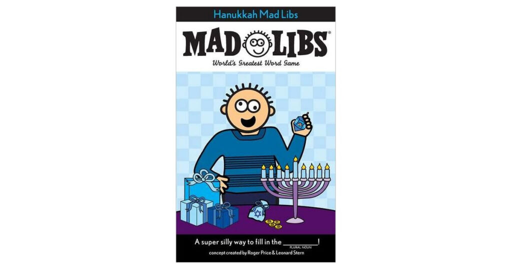 Hanukkah Mad Libs Hanukkah Gifts For Kids POPSUGAR Family Photo 12