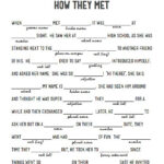 How They Met 14 Free Fun And Printable Wedding Mad Libs POPSUGAR