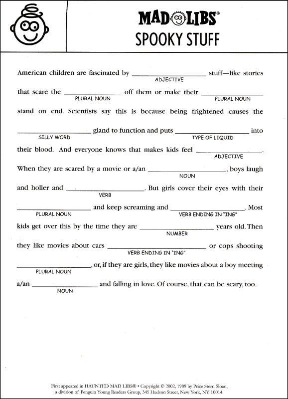 Image Result For Most Popular Mad Libs For Teens Funny Mad Libs 