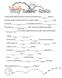 Kids Mad Libs Mad Libs Printable Mad Libs