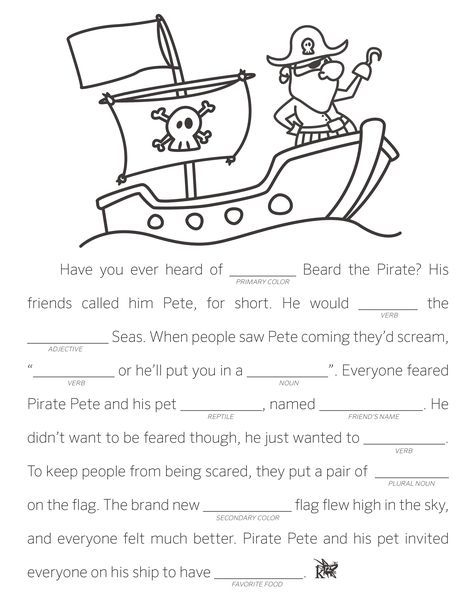 Make Your Own Fill In The Blank Stories Learning Liftoff Fill In 