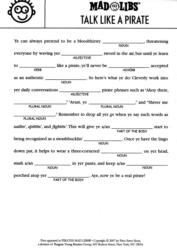 Noun Verb Mad Libs Love Letter Mad Lib Laugh Out Loud Word Game He 