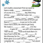 On The Sixth Day Of Christmas My True Love Gave To Me Winter Mad Libs