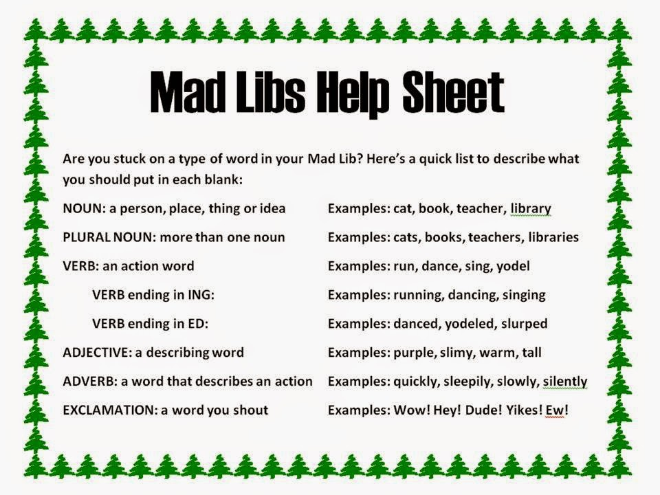 Pin On Mad Libs