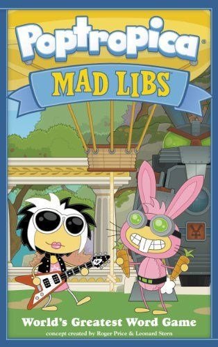 Poptropica Mad Libs By Roger Price 3 99 Series Mad Libs Publisher 