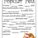 Popular Pets Mad Libs For Kids Woo Jr Kids Activities