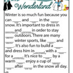 Set Of Winter Mad Libs christmasgamesforkids Funny Christmas Games