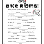 Spring Mad Libs Bicycle Riding Printable Mad Libs Mad Libs
