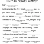 Valentines Day Mad Lib pdf Valentines Valentines Day Mad Libs