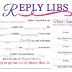 18 Fun Wedding Mad Libs Kitty Baby Love