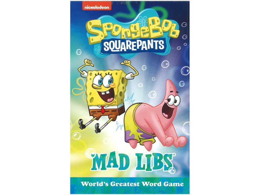 2 Mad Libs Activity Books SpongeBob SquarePants Unicorns Mermaids 