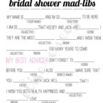 7 Bridal Shower Mad Libs For The Ultimate Pre wedding Fun Kitty Baby Love