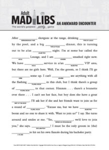 Adult Mad Libs Books Please Read Responsibly Funny Mad Libs Mad