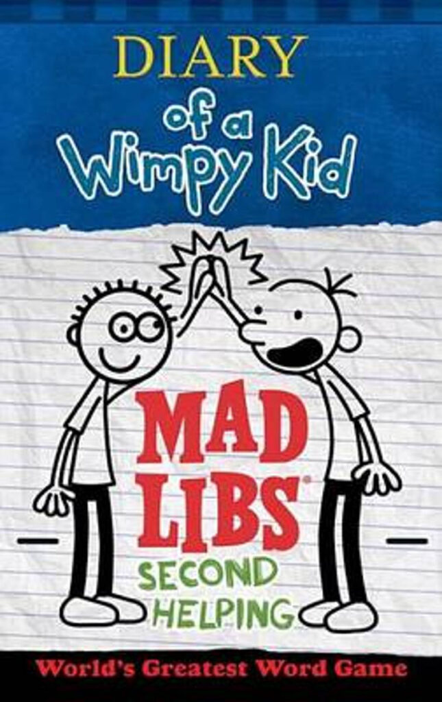 Bol Diary Of A Wimpy Kid Mad Libs Patrick Kinney 9780515158281 