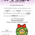 Christmas Fun Mad Libs Stocking Stuffer Mad Libs Paperback October