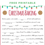 Christmas Mad Libs For Kids Free Christmas Games Holiday Baking