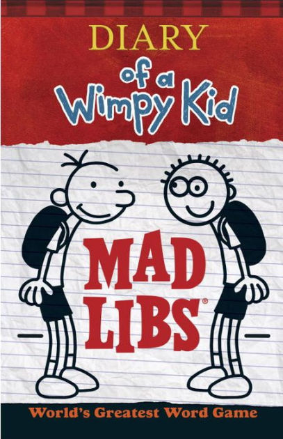 Diary Of A Wimpy Kid Mad Libs By Mad Libs Paperback Barnes Noble