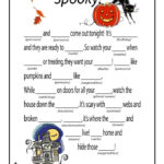 Free Halloween Mad Libs To Print Great For Classroom Halloween