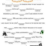 Free Halloween Printables Halloween School Halloween Mad Libs