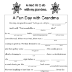 Free Mother s Day Mad Lib To Do With Grandma Easy To Download And