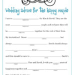 Free Printable Bridal Shower Mad Libs Template Free Printable Templates