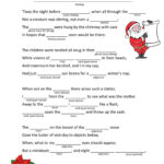 Free Printable Mad Libs Christmas Printable Word Searches