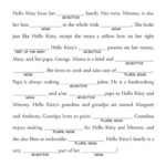 Free Printable Mad Libs For 3rd Graders