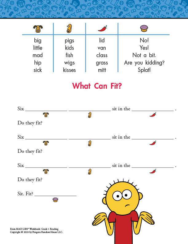 Free Printable Mad Libs For Kindergarten