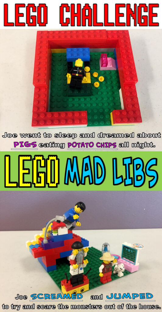 Lego Club Challenge Lego Mad Libs The Lego Librarian Lego Challenge 