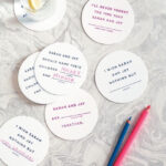 Mad Libs Coasters For Cocktail Hour Martha Stewart Weddings Wedding