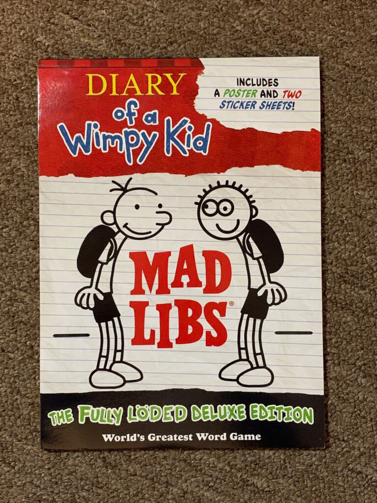 Mad Libs Diary Of A Wimpy Kid The Fully L ded By Price Stern Sloan 