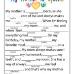 Mad Libs For Kids Printable