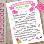 Mad Libs Printable Pillow Fight Printable Mad Libs